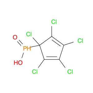 Phosphinic acid, (1,2,3,4,5-pentachloro-2,4-cyclopentadien-1-yl)-