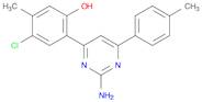 Phenol, 2-[2-amino-6-(4-methylphenyl)-4-pyrimidinyl]-4-chloro-5-methyl-