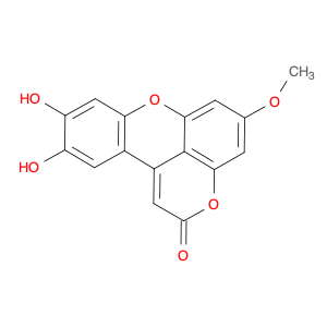 2H-Pyrano[2,3,4-kl]xanthen-2-one,9,10-dihydroxy-5-methoxy-