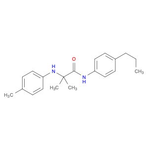 Propanamide, 2-methyl-2-[(4-methylphenyl)amino]-N-(4-propylphenyl)-