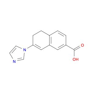 2-Naphthalenecarboxylicacid, 5,6-dihydro-7-(1H-imidazol-1-yl)-
