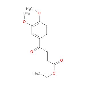 2-Butenoic acid, 4-(3,4-dimethoxyphenyl)-4-oxo-, ethyl ester, (E)-