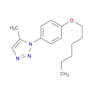 1H-1,2,3-Triazole, 1-[4-(hexyloxy)phenyl]-5-methyl-