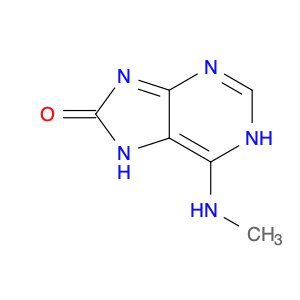8H-Purin-8-one, 1,7-dihydro-6-(methylamino)-