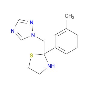 1H-1,2,4-Triazole, 1-[[2-(3-methylphenyl)-2-thiazolidinyl]methyl]-