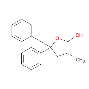 2-Furanol, tetrahydro-3-methyl-5,5-diphenyl-