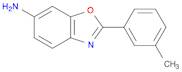 2-(3-METHYLPHENYL)-1,3-BENZOXAZOL-6-AMINE