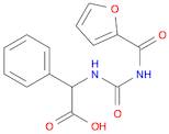 Benzeneacetic acid, a-[[[(2-furanylcarbonyl)amino]carbonyl]amino]-