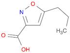 5-Propyl-3-isoxazolecarboxylic acid