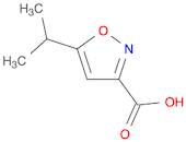 5-Isopropylisoxazole-3-carboxylic acid