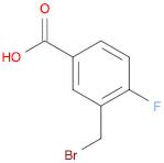 Benzoic acid, 3-(bromomethyl)-4-fluoro-