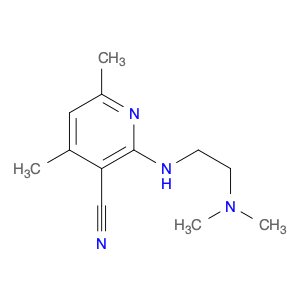 3-Pyridinecarbonitrile, 2-[[2-(dimethylamino)ethyl]amino]-4,6-dimethyl-