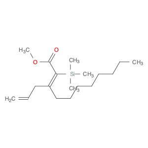2-Undecenoic acid, 3-(2-propenyl)-2-(trimethylsilyl)-, methyl ester, (Z)-