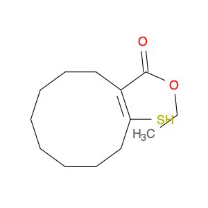 1-Cyclodecene-1-carboxylic acid, 2-mercapto-, ethyl ester, (Z)-