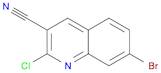 7-BROMO-2-CHLOROQUINOLINE-3-CARBONITRILE