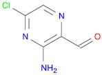 3-Amino-5-chloropyrazine-2-carbaldehyde