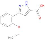 1H-Pyrazole-5-carboxylicacid, 3-(2-ethoxyphenyl)-