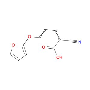 2,4-Pentadienoic acid, 2-cyano-5-(2-furanyloxy)-