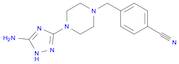 Benzonitrile, 4-[[4-(5-amino-1H-1,2,4-triazol-3-yl)-1-piperazinyl]methyl]-