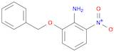 Benzenamine, 2-nitro-6-(phenylmethoxy)-