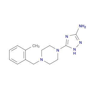 1H-1,2,4-Triazol-3-amine, 5-[4-[(2-methylphenyl)methyl]-1-piperazinyl]-