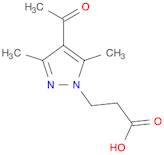 3-(4-ACETYL-3,5-DIMETHYL-PYRAZOL-1-YL)-PROPIONIC ACID