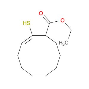 2-Cyclodecene-1-carboxylic acid, 2-mercapto-, ethyl ester, (Z)-