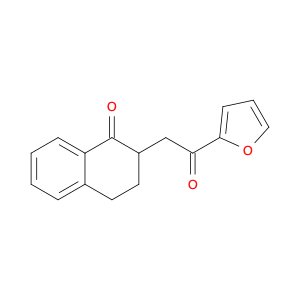 1(2H)-Naphthalenone, 2-[2-(2-furanyl)-2-oxoethyl]-3,4-dihydro-