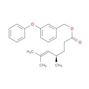 5-Heptenoic acid, 4,6-dimethyl-, (3-phenoxyphenyl)methyl ester, (R)-