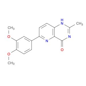 Pyrido[3,2-d]pyrimidin-4(1H)-one, 6-(3,4-dimethoxyphenyl)-2-methyl-
