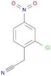 2-(2-Chloro-4-nitrophenyl)acetonitrile