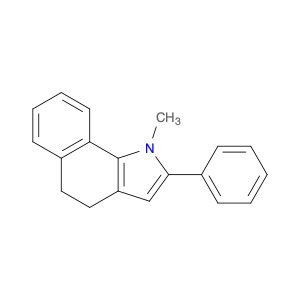 1H-Benz[g]indole, 4,5-dihydro-1-methyl-2-phenyl-