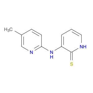 2(1H)-Pyridinethione, 3-[(5-methyl-2-pyridinyl)amino]-