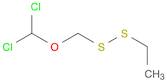 Disulfide, dichloromethoxymethyl ethyl