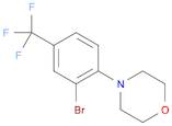 Morpholine,4-[2-bromo-4-(trifluoromethyl)phenyl]-