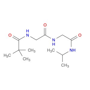Glycinamide, N-(2,2-dimethyl-1-oxopropyl)glycyl-N-(1-methylethyl)-