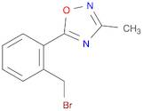 5-[2-(Bromomethyl)phenyl]-3-methyl-1,2,4-oxadiazole