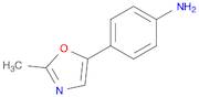 Benzenamine, 4-(2-methyl-5-oxazolyl)-