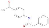 Benzeneacetamide, N-(4-acetylphenyl)-