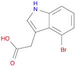 2-(4-Bromo-1H-indol-3-yl)acetic acid