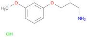 1-Propanamine, 3-(3-methoxyphenoxy)-, hydrochloride