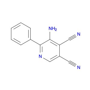 3,4-Pyridinedicarbonitrile, 5-amino-6-phenyl-