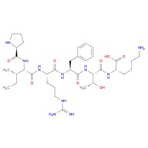 L-Lysine, L-prolyl-L-isoleucyl-L-arginyl-L-phenylalanyl-L-threonyl-