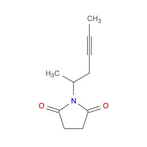 2,5-Pyrrolidinedione, 1-(1-methyl-3-pentynyl)-