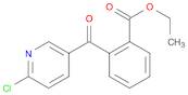 2-CHLORO-5-(2-ETHOXYCARBONYLBENZOYL)PYRIDINE