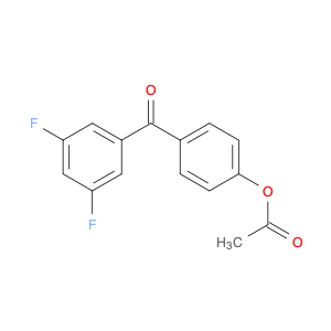 4-ACETOXY-3',5'-DIFLUOROBENZOPHENONE