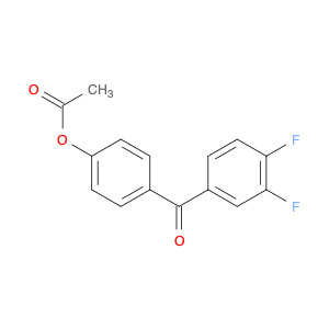 4-ACETOXY-3',4'-DIFLUOROBENZOPHENONE