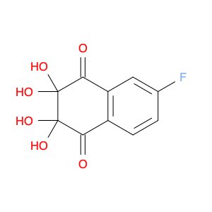 1,4-Naphthalenedione, 6-fluoro-2,3-dihydro-2,2,3,3-tetrahydroxy-