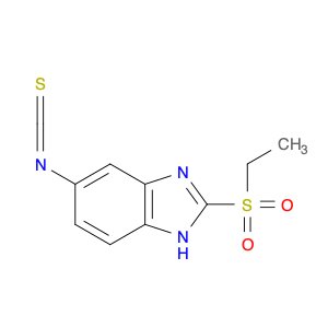1H-Benzimidazole, 2-(ethylsulfonyl)-5-isothiocyanato-