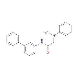 Acetamide, N-[1,1'-biphenyl]-3-yl-2-(methylphenylamino)-